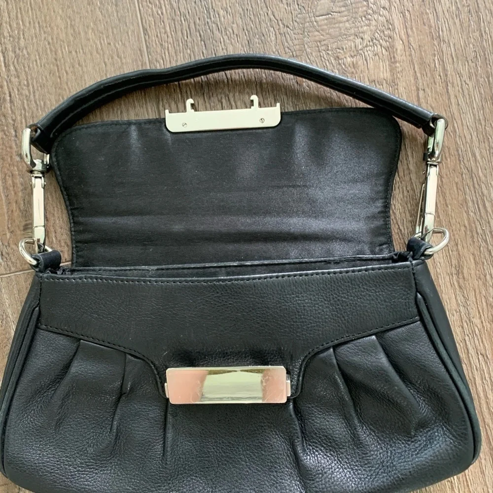Express Black Leather Women's Bag